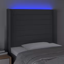 VidaXL 3124163 tête de lit et pied de lit Gris foncé - Vue supplémentaire 4