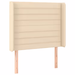 VidaXL 3124167 tête de lit et pied de lit Crème