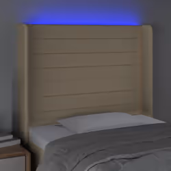 VidaXL 3124175 tête de lit et pied de lit Crème - Vue supplémentaire 4