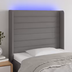 VidaXL 3124187 tête de lit et pied de lit Gris foncé