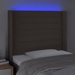 VidaXL 3124198 tête de lit et pied de lit Taupe - Vue supplémentaire 4