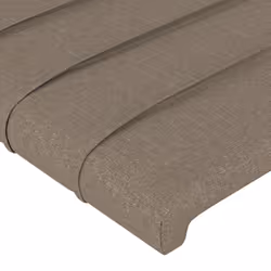 VidaXL 3124198 tête de lit et pied de lit Taupe - Vue supplémentaire 5