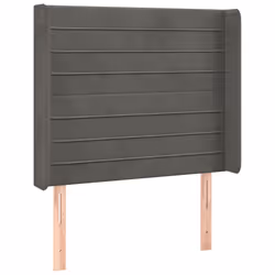 VidaXL 3124219 tête de lit et pied de lit Gris foncé