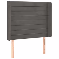 VidaXL 3124225 tête de lit et pied de lit Gris foncé