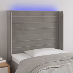 Cette tête de lit à LED classique, au design élégant, donne à votre cadre de lit une touche de modernité étonnante et convien ...