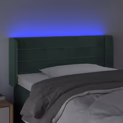 VidaXL 3124239 tête de lit et pied de lit Vert foncé - Vue supplémentaire 4