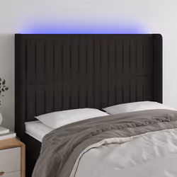 VidaXL 3124286 tête de lit et pied de lit Noir