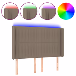 VidaXL 3124288, Taupe, Polyester, Bois, 1470 mm, 118 cm, 128 cm, 160 mm