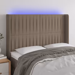 VidaXL 3124288 tête de lit et pied de lit Taupe
