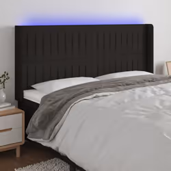 VidaXL 3124294 tête de lit et pied de lit Noir