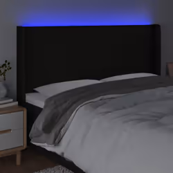 VidaXL 3124294 tête de lit et pied de lit Noir - Vue supplémentaire 4
