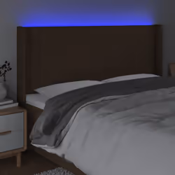 VidaXL 3124295 tête de lit et pied de lit Marron foncé - Vue supplémentaire 4