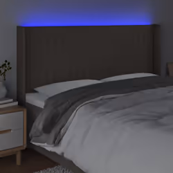 VidaXL 3124312 tête de lit et pied de lit Taupe - Vue supplémentaire 4
