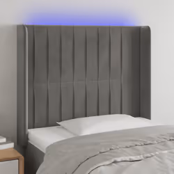 VidaXL 3124316 tête de lit et pied de lit Gris clair