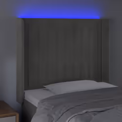 VidaXL 3124316 tête de lit et pied de lit Gris clair - Vue supplémentaire 4