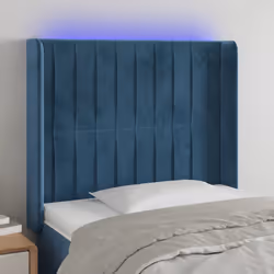 VidaXL 3124320 tête de lit et pied de lit Bleu foncé