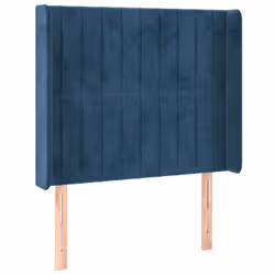 VidaXL 3124320 tête de lit et pied de lit Bleu foncé
