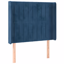 VidaXL 3124326 tête de lit et pied de lit Bleu foncé