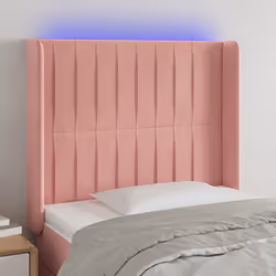 VidaXL 3124327 tête de lit et pied de lit Rose