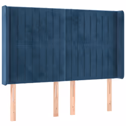 VidaXL 3124338 tête de lit et pied de lit Bleu foncé