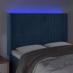 VidaXL 3124338 tête de lit et pied de lit Bleu foncé - Vue supplémentaire 4