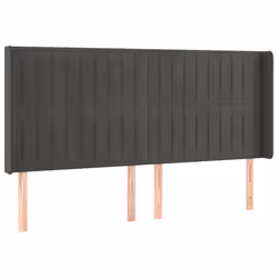VidaXL 3124341 tête de lit et pied de lit Gris foncé