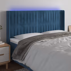 VidaXL 3124344 tête de lit et pied de lit Bleu foncé