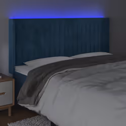 VidaXL 3124344 tête de lit et pied de lit Bleu foncé - Vue supplémentaire 4