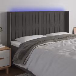 VidaXL 3124353 tête de lit et pied de lit Gris foncé