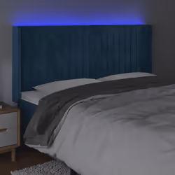 VidaXL 3124356 tête de lit et pied de lit Bleu foncé - Vue supplémentaire 4
