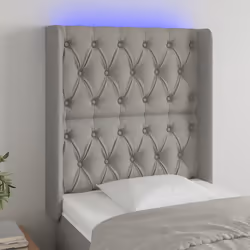 VidaXL 3124358 tête de lit et pied de lit Gris clair