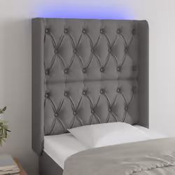 VidaXL 3124359 tête de lit et pied de lit Gris foncé