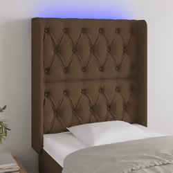 VidaXL 3124361 tête de lit et pied de lit Marron foncé