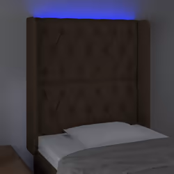 VidaXL 3124361 tête de lit et pied de lit Marron foncé - Vue supplémentaire 4