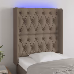 VidaXL 3124362 tête de lit et pied de lit Taupe