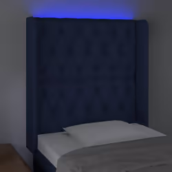 VidaXL 3124364 tête de lit et pied de lit Bleu - Vue supplémentaire 4