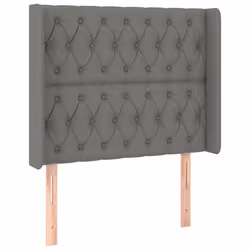 VidaXL 3124367 tête de lit et pied de lit Gris foncé