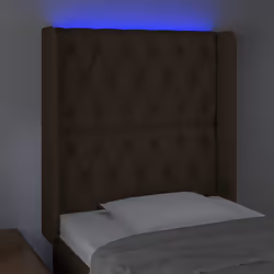 VidaXL 3124369 tête de lit et pied de lit Marron foncé - Vue supplémentaire 4