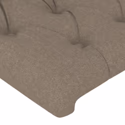 VidaXL 3124370 tête de lit et pied de lit Taupe - Vue supplémentaire 5
