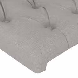 VidaXL 3124390 tête de lit et pied de lit Gris clair - Vue supplémentaire 5