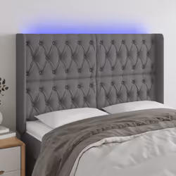 VidaXL 3124391 tête de lit et pied de lit Gris foncé