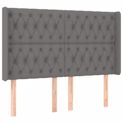 VidaXL 3124391 tête de lit et pied de lit Gris foncé