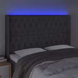 VidaXL 3124391 tête de lit et pied de lit Gris foncé - Vue supplémentaire 4