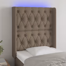 VidaXL 3124394 tête de lit et pied de lit Taupe