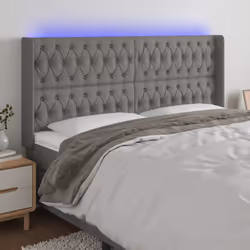 VidaXL 3124407 tête de lit et pied de lit Gris foncé