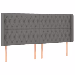 VidaXL 3124407 tête de lit et pied de lit Gris foncé