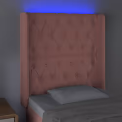 VidaXL 3124419 tête de lit et pied de lit Rose - Vue supplémentaire 4