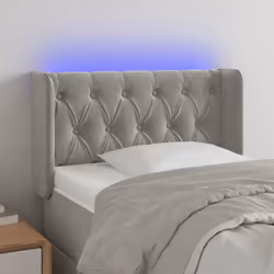VidaXL 3124420 tête de lit et pied de lit Gris clair
