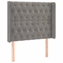 VidaXL 3124426 tête de lit et pied de lit Gris clair