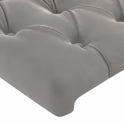 VidaXL 3124426 tête de lit et pied de lit Gris clair - Vue supplémentaire 5